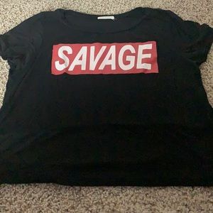 black savage shirt